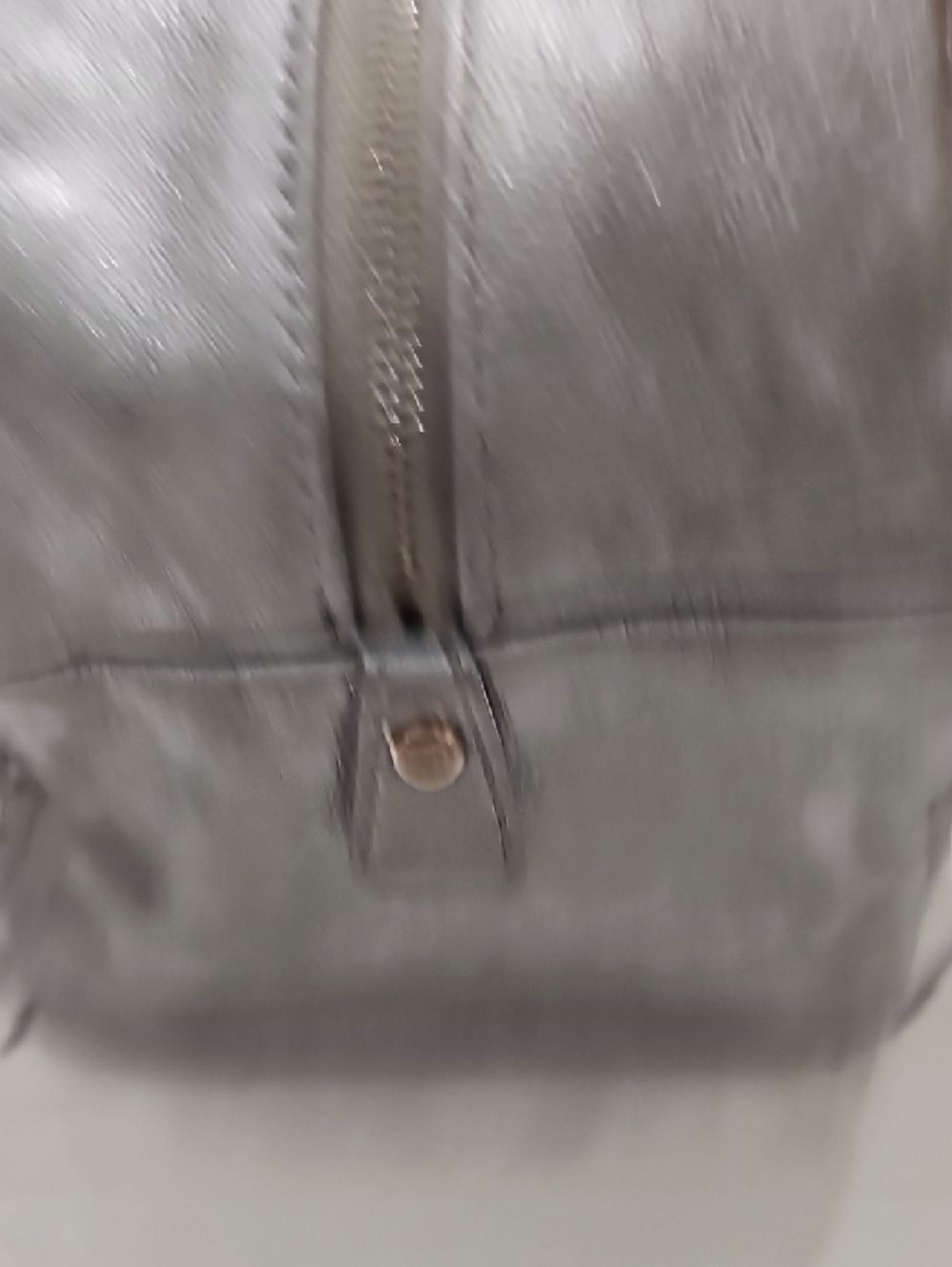 CHANEL Silver Bowling Bag Leather Chain-Handle Shoulder Bag - Picture 10 of 16